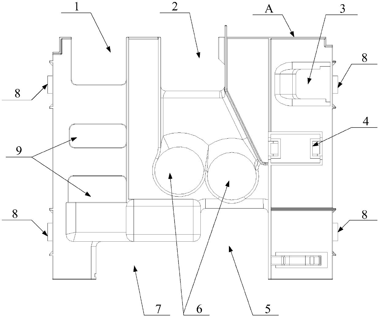 Air conditioner, outdoor machine and electric box of outdoor machine