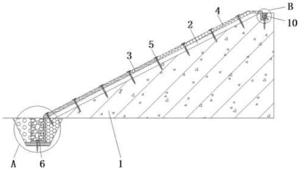 Ecological revetment process with high water and soil retention