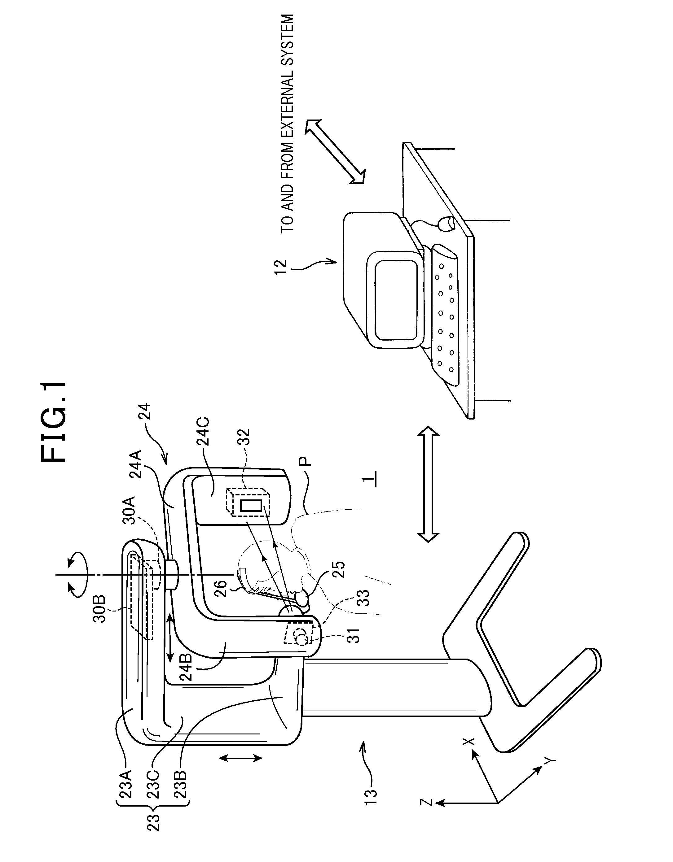 Radiation imaging apparatus and phantom used for the same