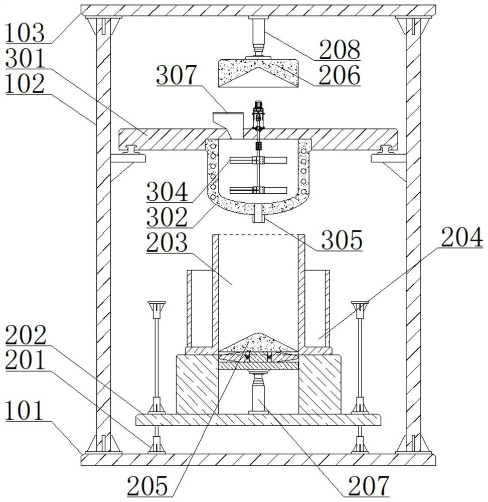 A vegetable oil constant temperature pressing machine