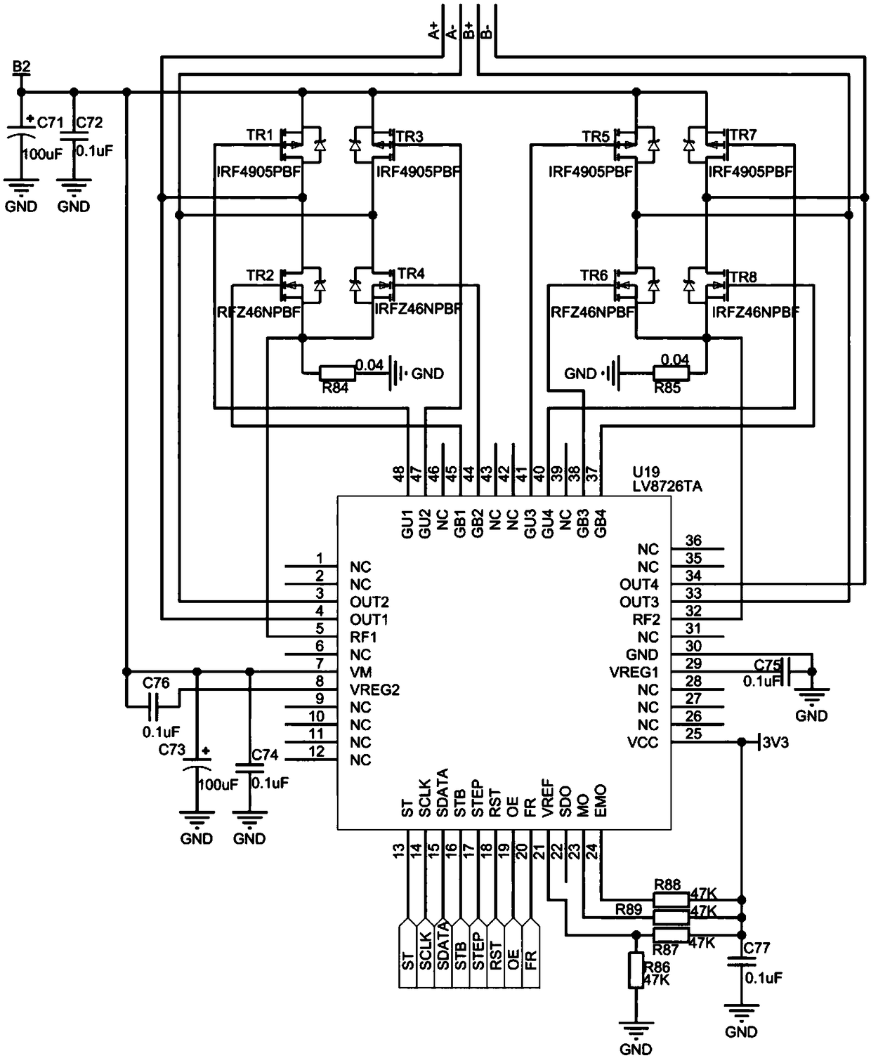 Rotating speed regulating and controlling system of wind driven generator