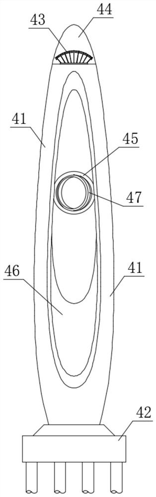 Bridge tower structure and single-tower single-cable-plane suspension bridge