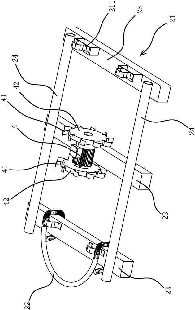 Feeding device for culture pond