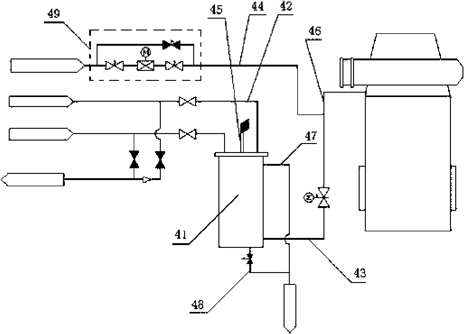 Sealed water recovery system of feed pump