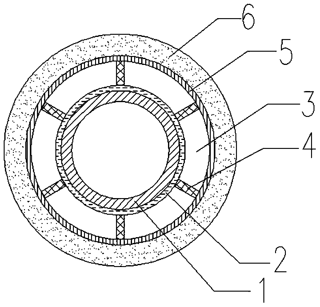 Pipeline passive zero energy consumption freeze-proofing device based on PCM