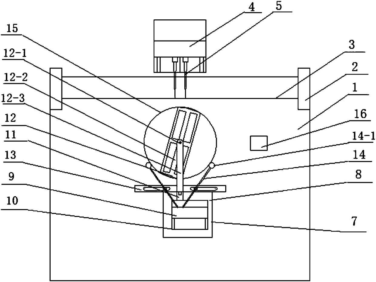 Method for manufacturing efficient and automatic printing device