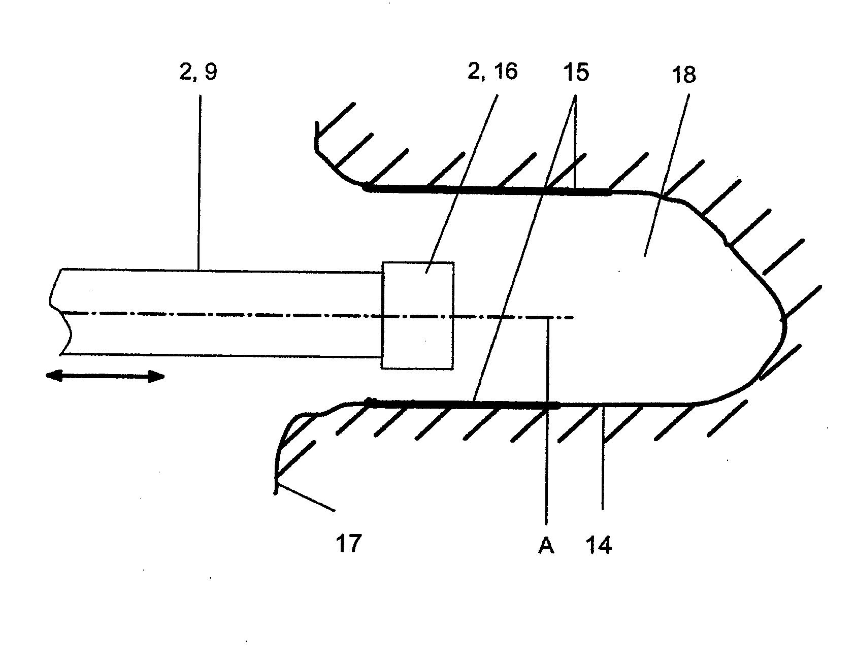 Method and system for reconstructing the three-dimensional shape of the surface of at least a portion of an ear canal and/or of a concha