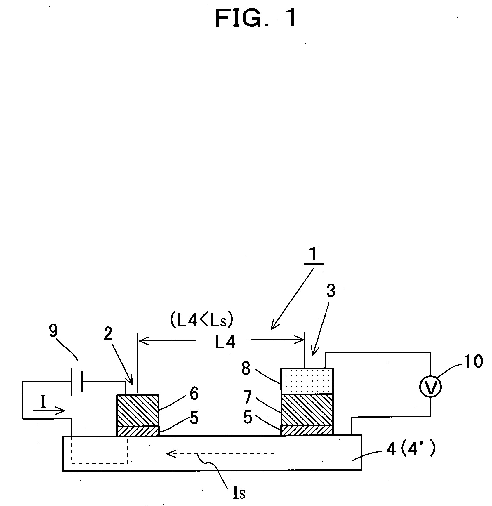 Spin-injection device and magnetic device using spin-injection device