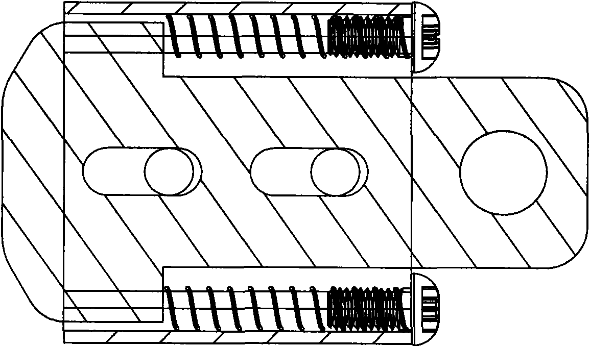 Locker of flat TV set bracket