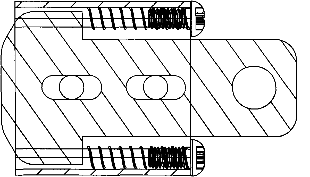 Locker of flat TV set bracket