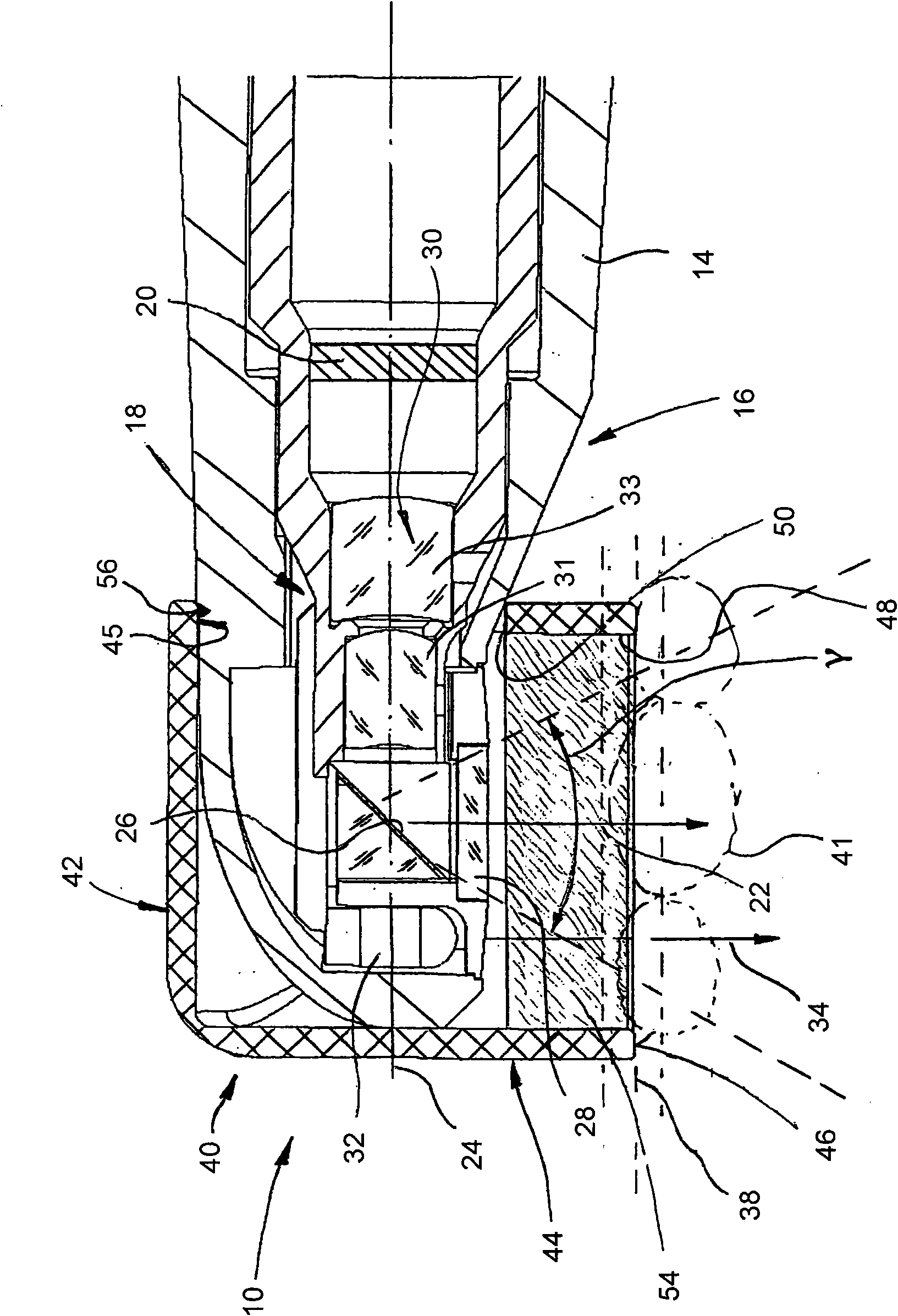 Diagnostic camera and attachment for the implementation thereof