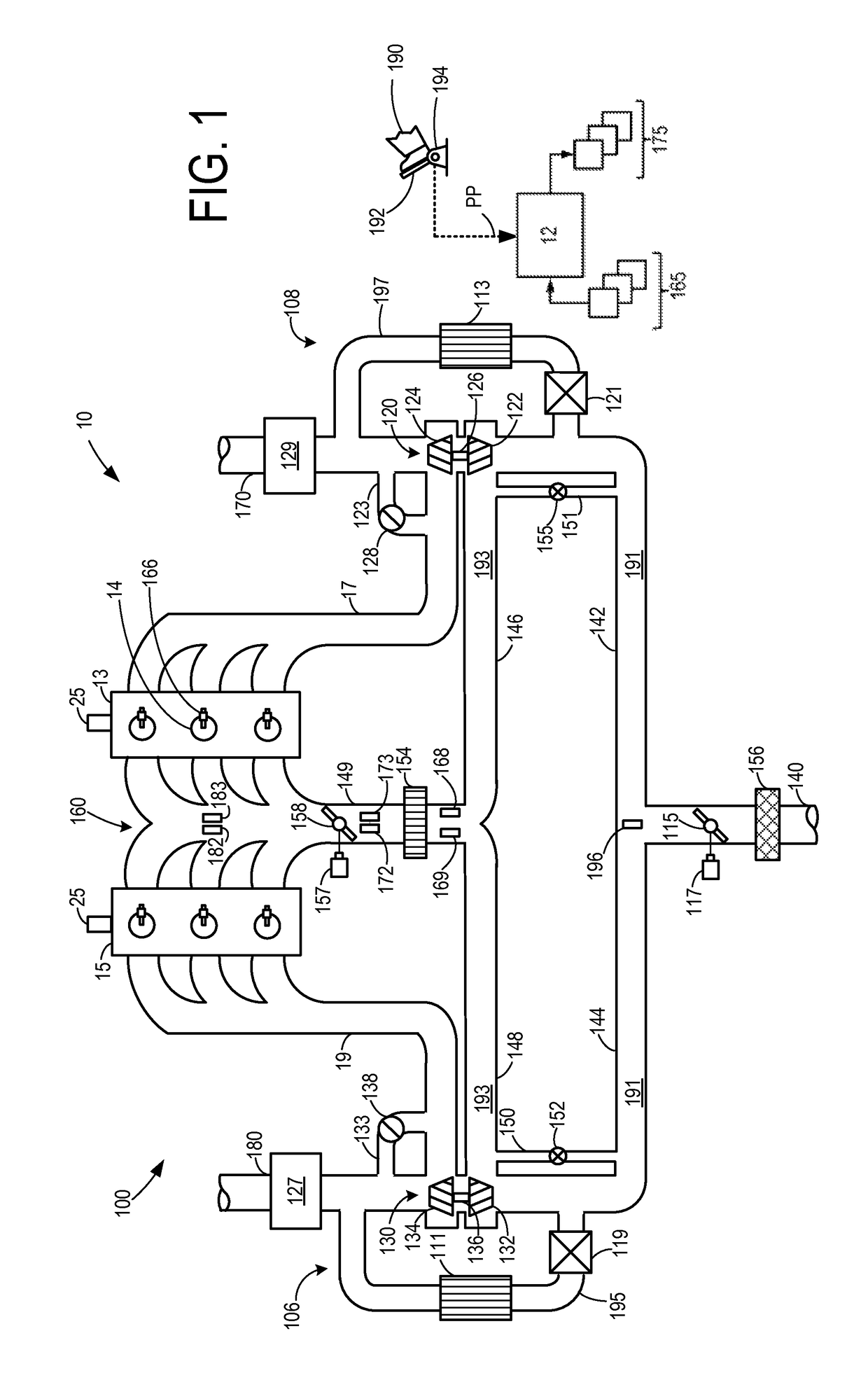 Low-pressure EGR control during compressor bypass valve operation