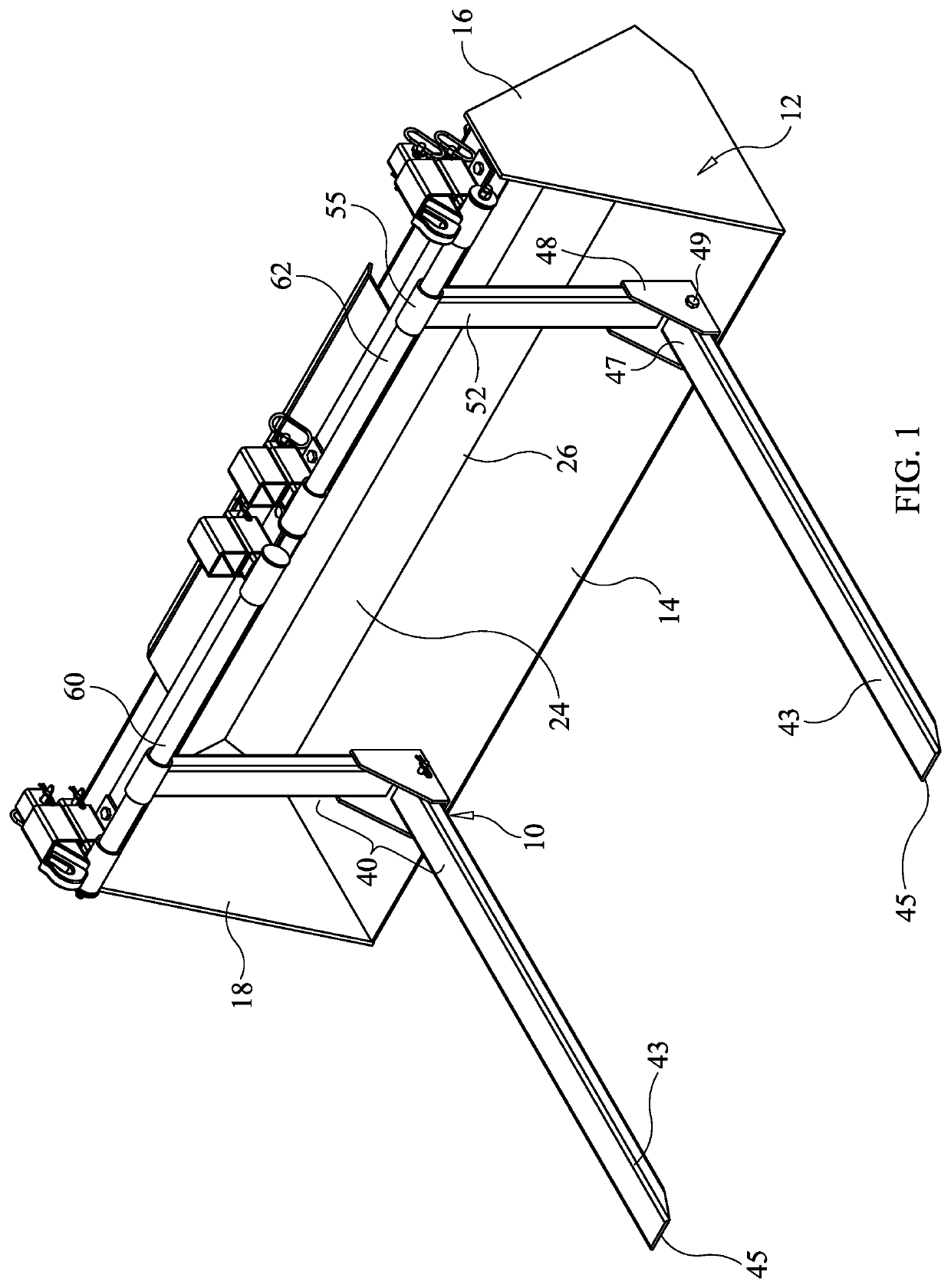 Retrofittable Conversion Tine System for Bucket Loaders