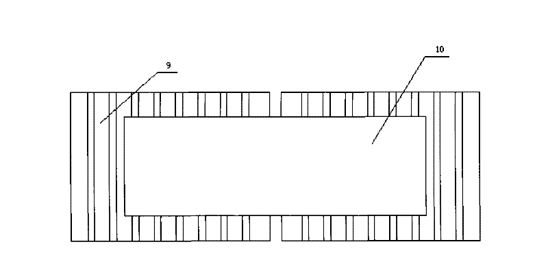 Test method and apparatus for simulating actual pavement cracking through crack