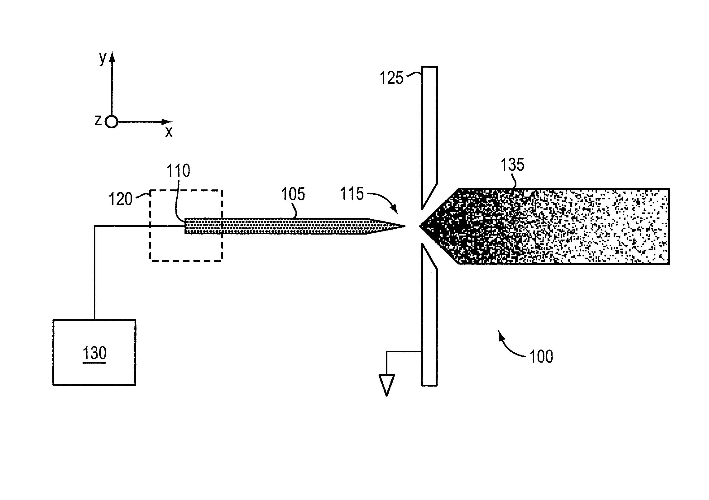 Method and apparatus for a porous metal electrospray emitter
