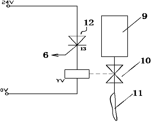 Safety protection wristband for electric shock emergency and working method thereof