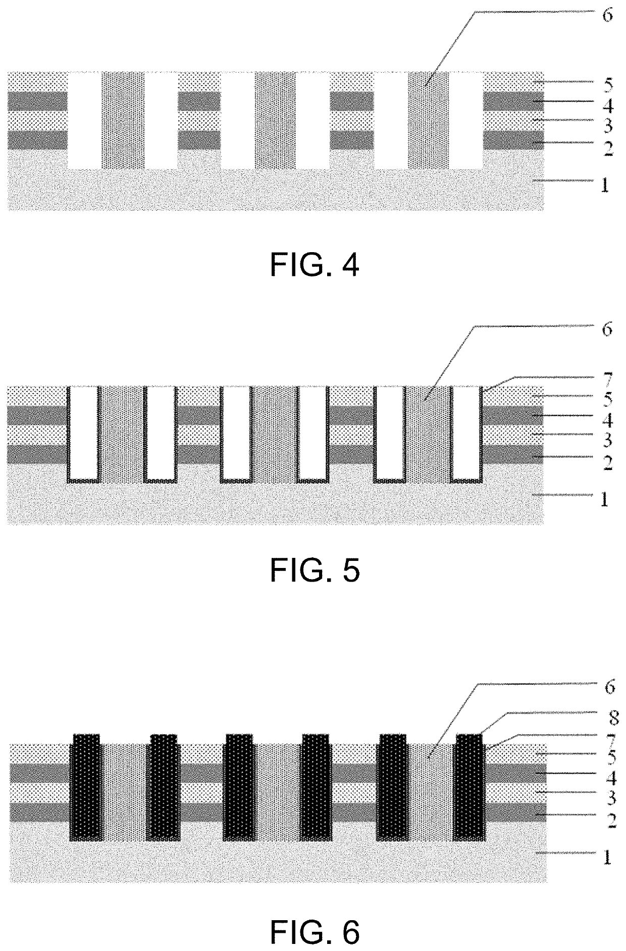 Three-dimensional stacked phase change memory and preparation method thereof