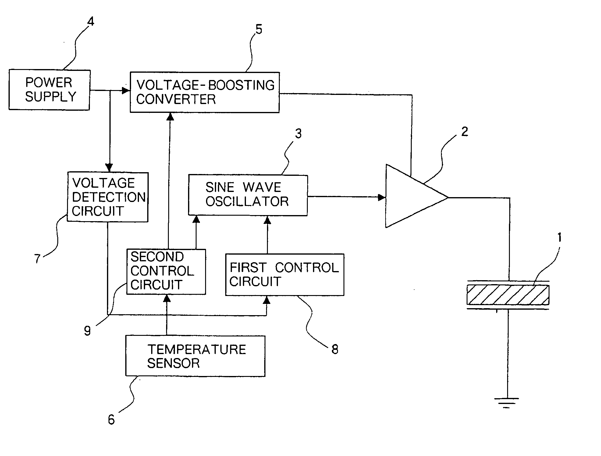 Drive Circuit for Piezoelectric Pump and Cooling System That Uses This Drive Circuit