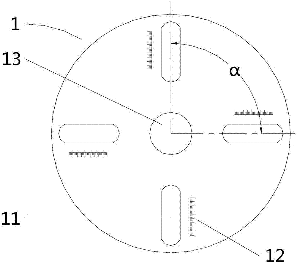 Anchor bolt embedded welding auxiliary device