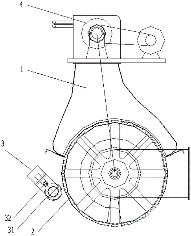 Forming device and forming method of ultra-thin cotton core for disposable sanitary products