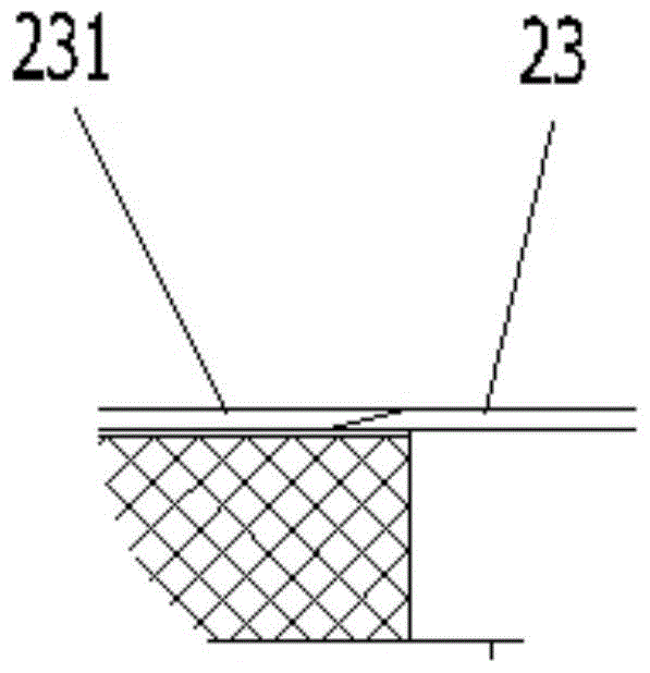 Forming device and forming method of ultra-thin cotton core for disposable sanitary products