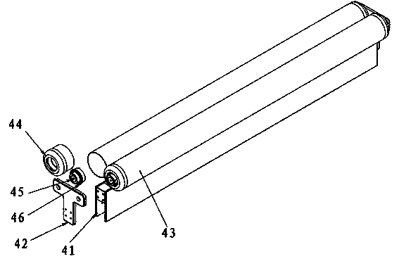 Automatic opening adjusting mechanism