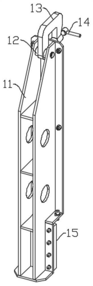 A kind of welding method of bending machine frame