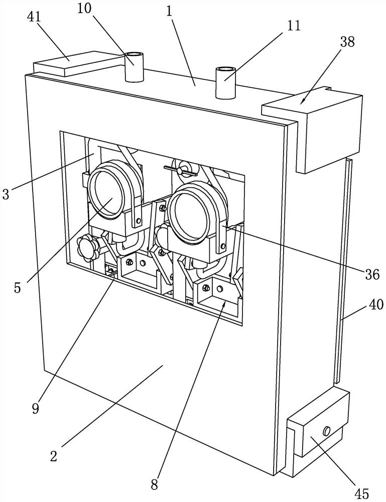 A large flow decompression device for medical gas