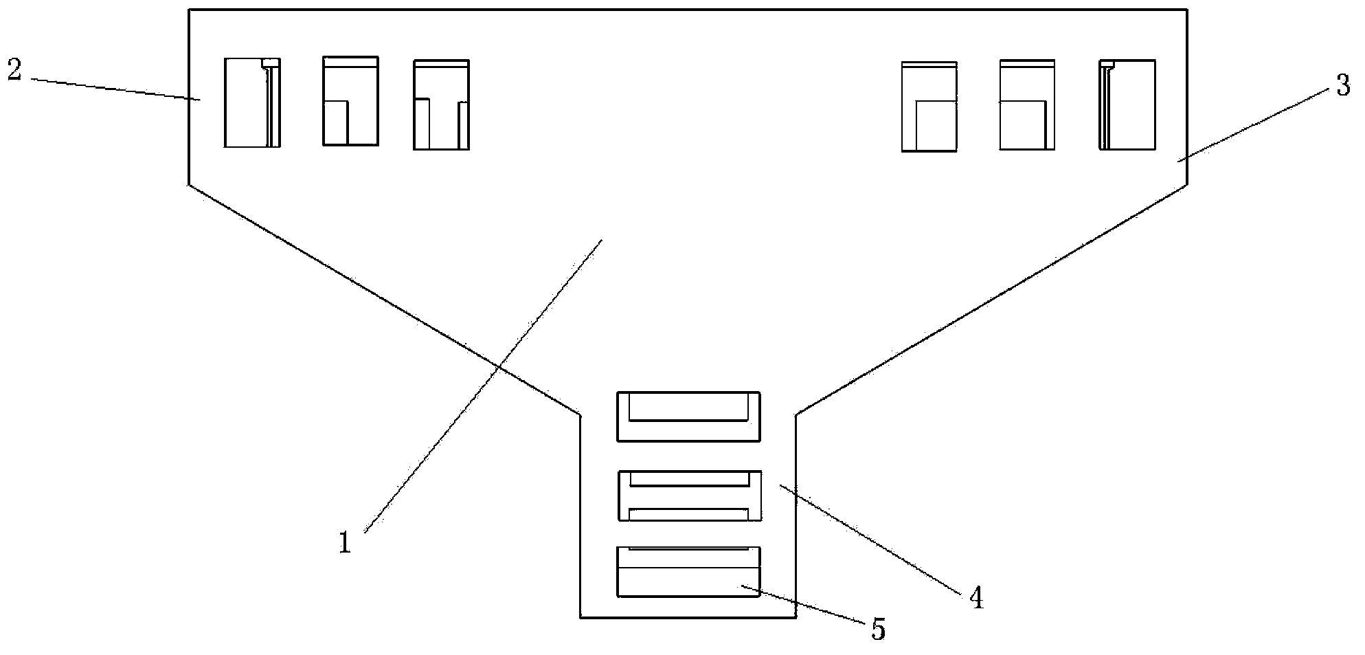 Fireproof type cable bridge