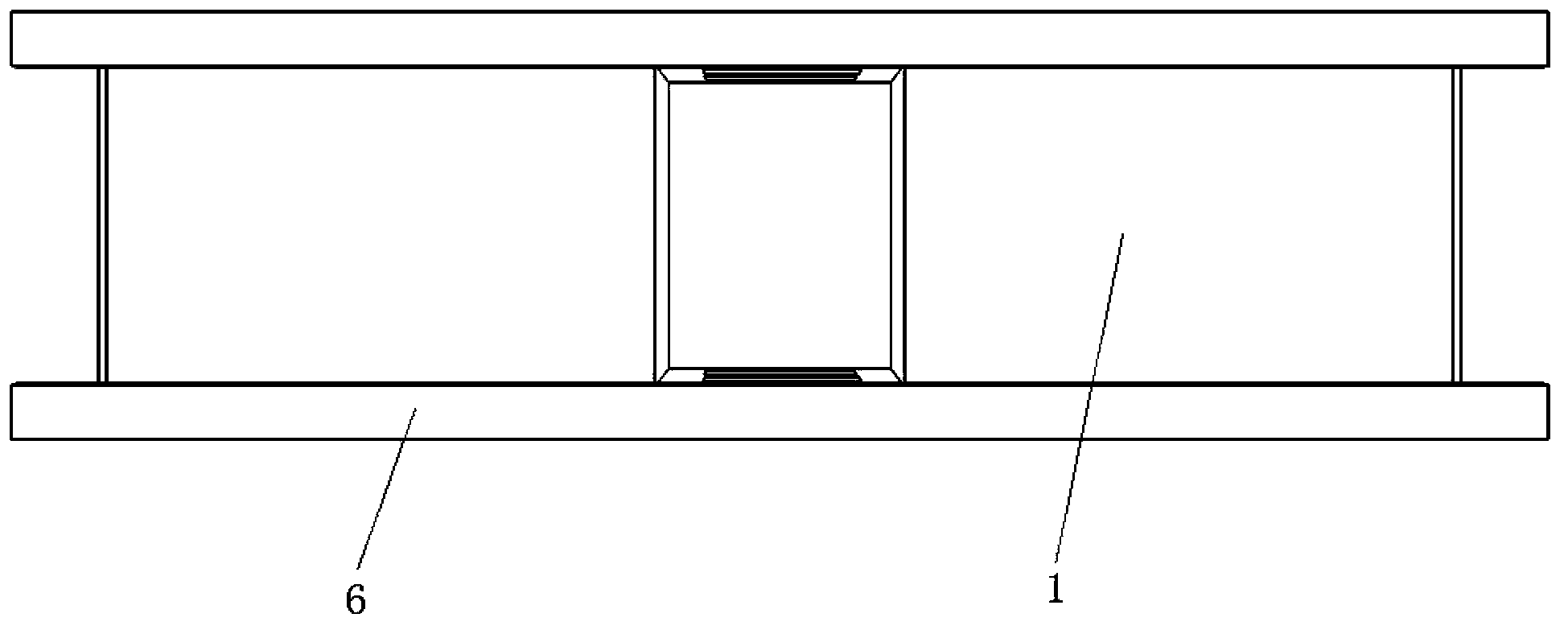 Fireproof type cable bridge