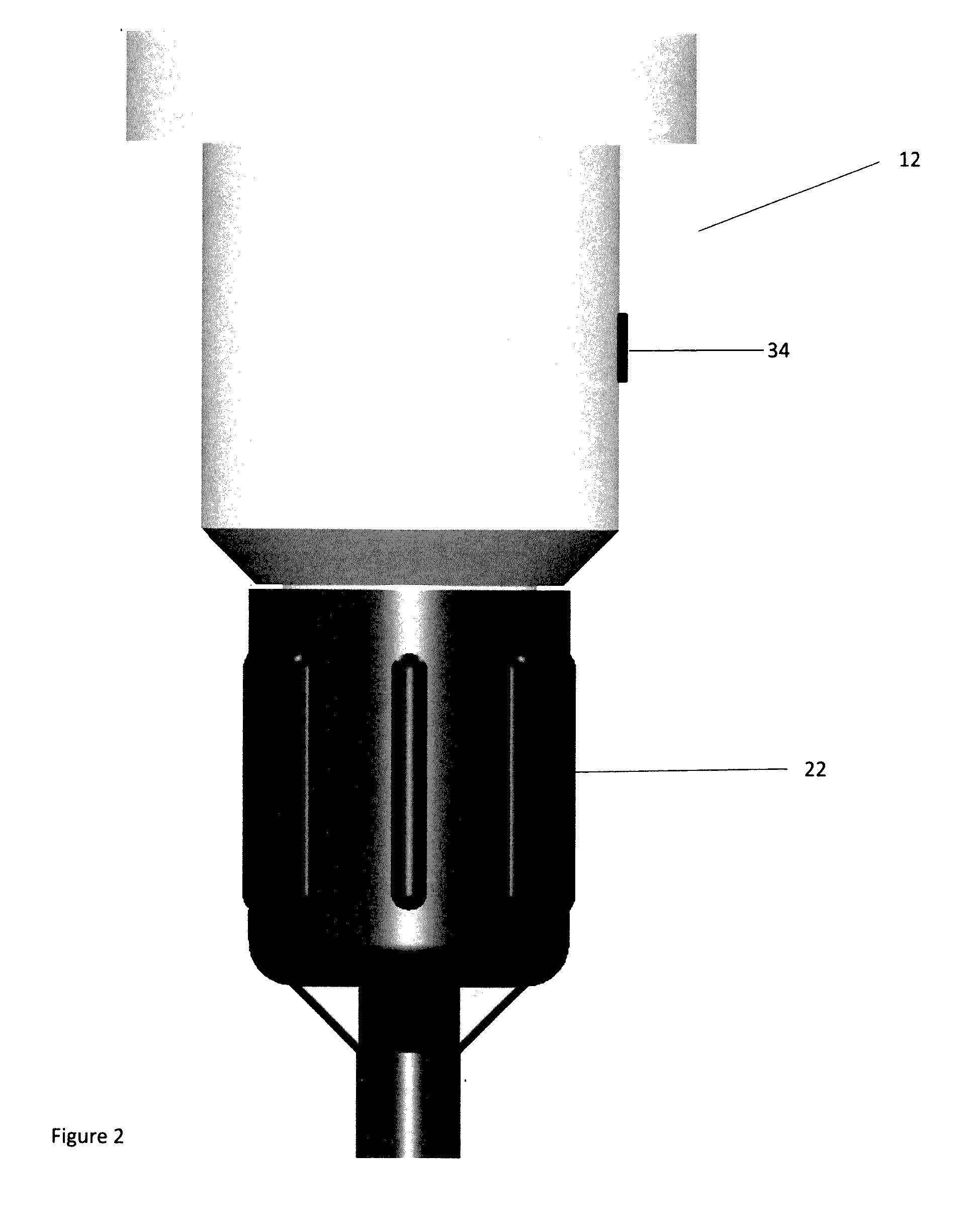 Filter for a propellant gas evacuation system