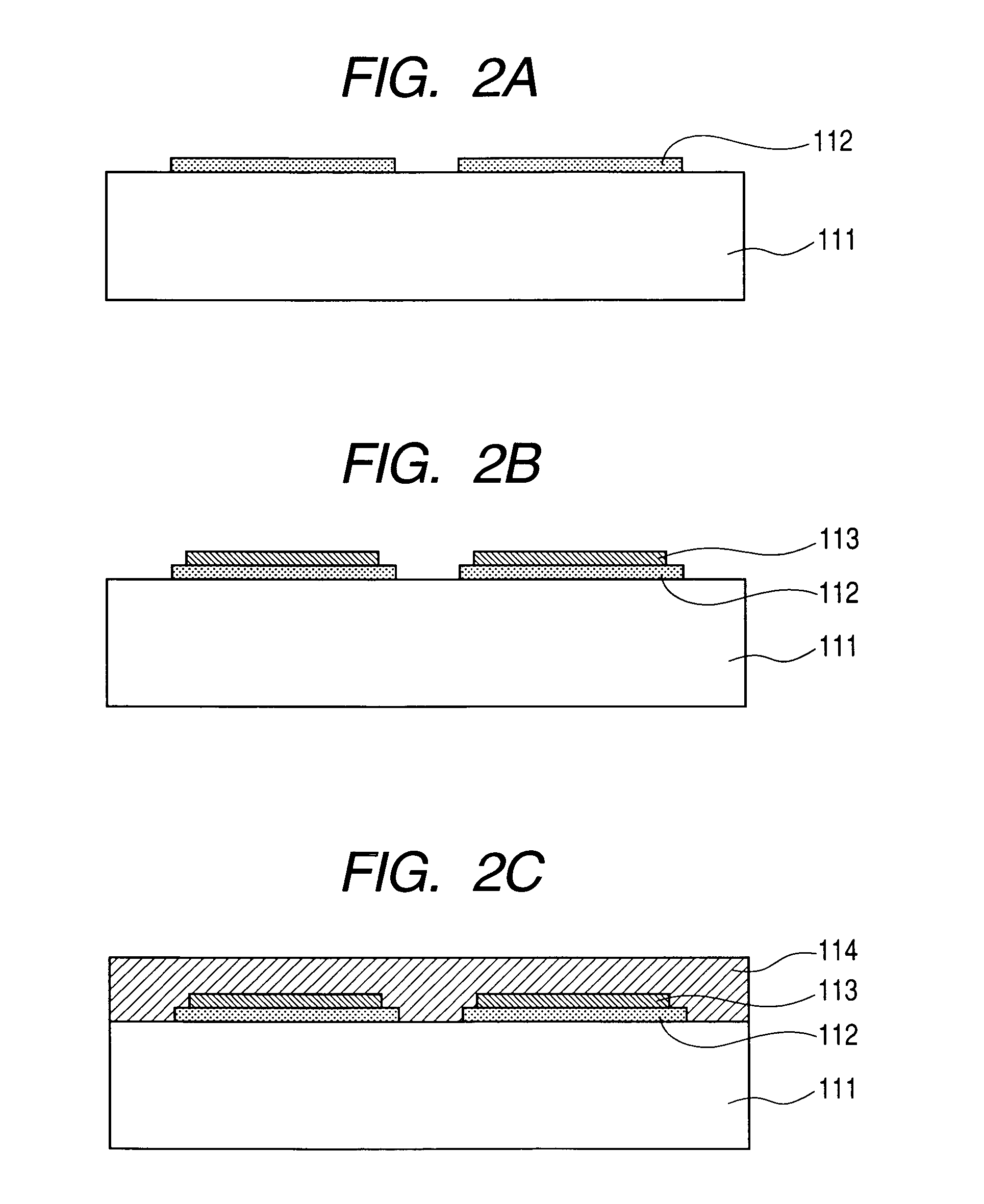 Method for manufacturing a ferroelectric member element structure