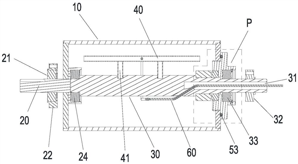 Evaporator for snowflake ice maker