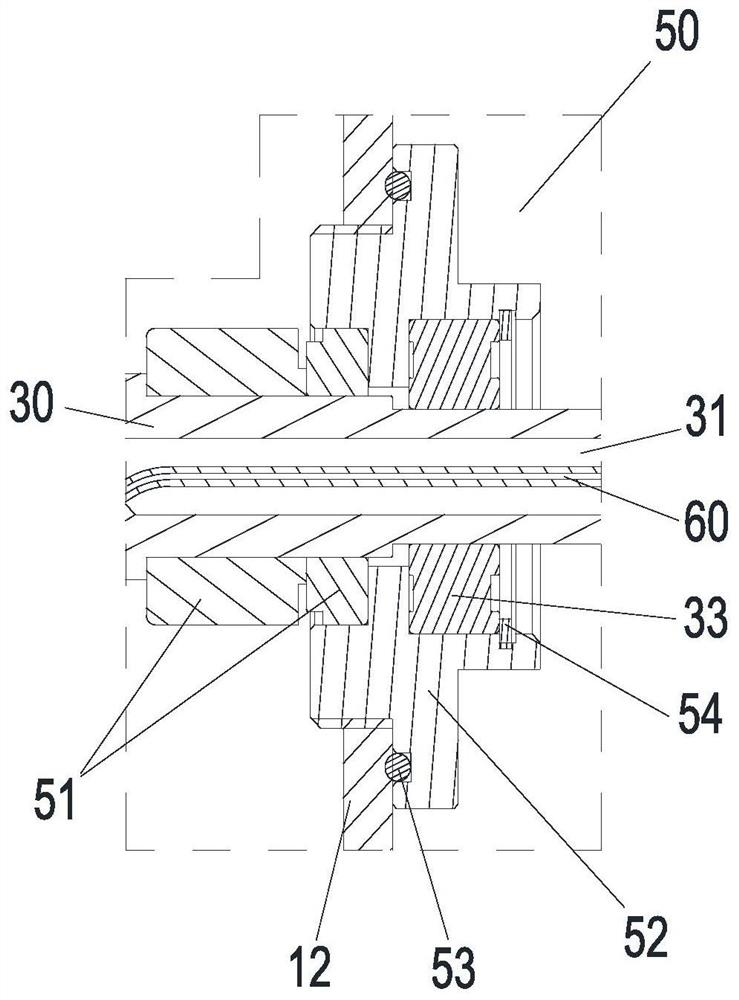 Evaporator for snowflake ice maker