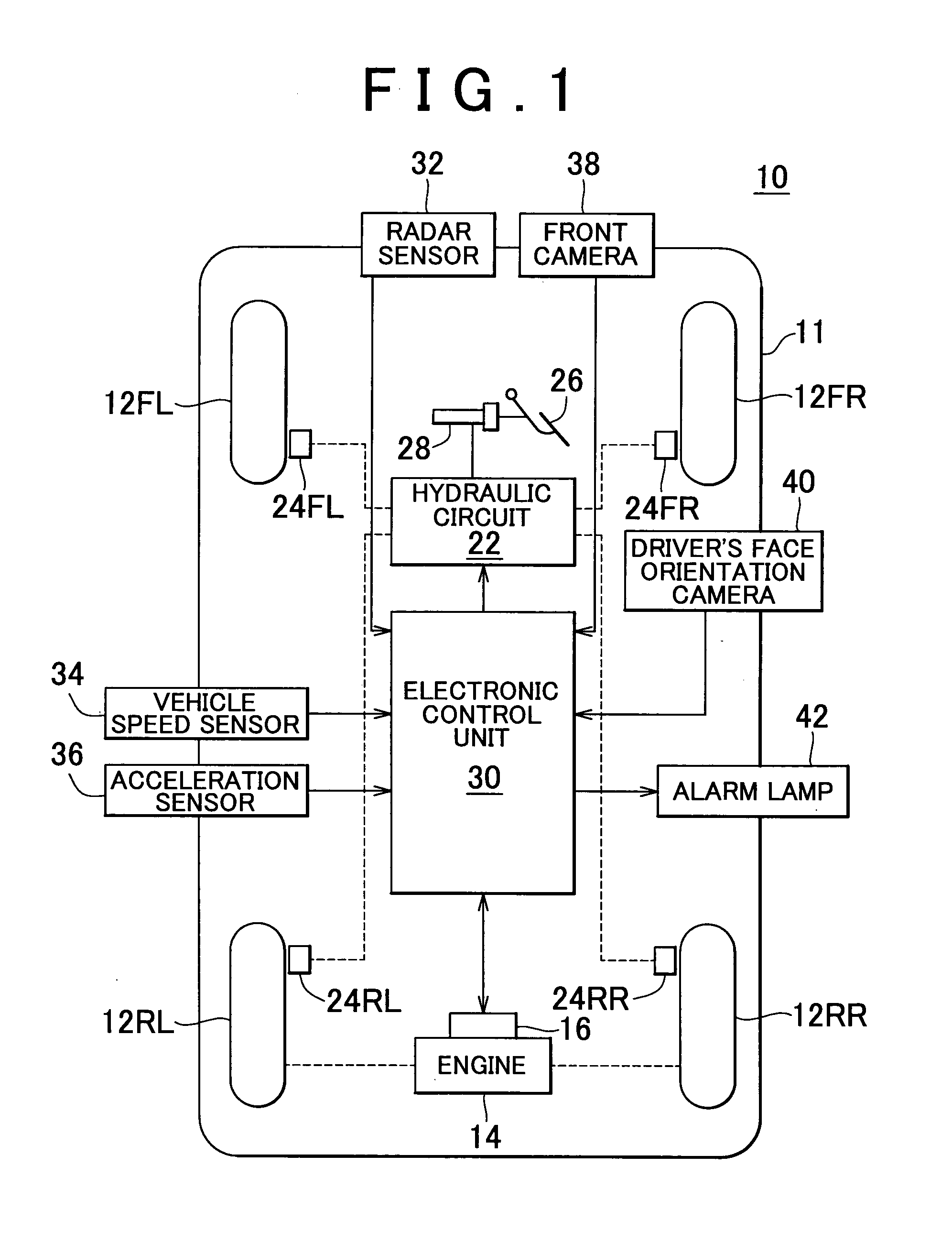 Alarm System and Alarm Method for Vehicle