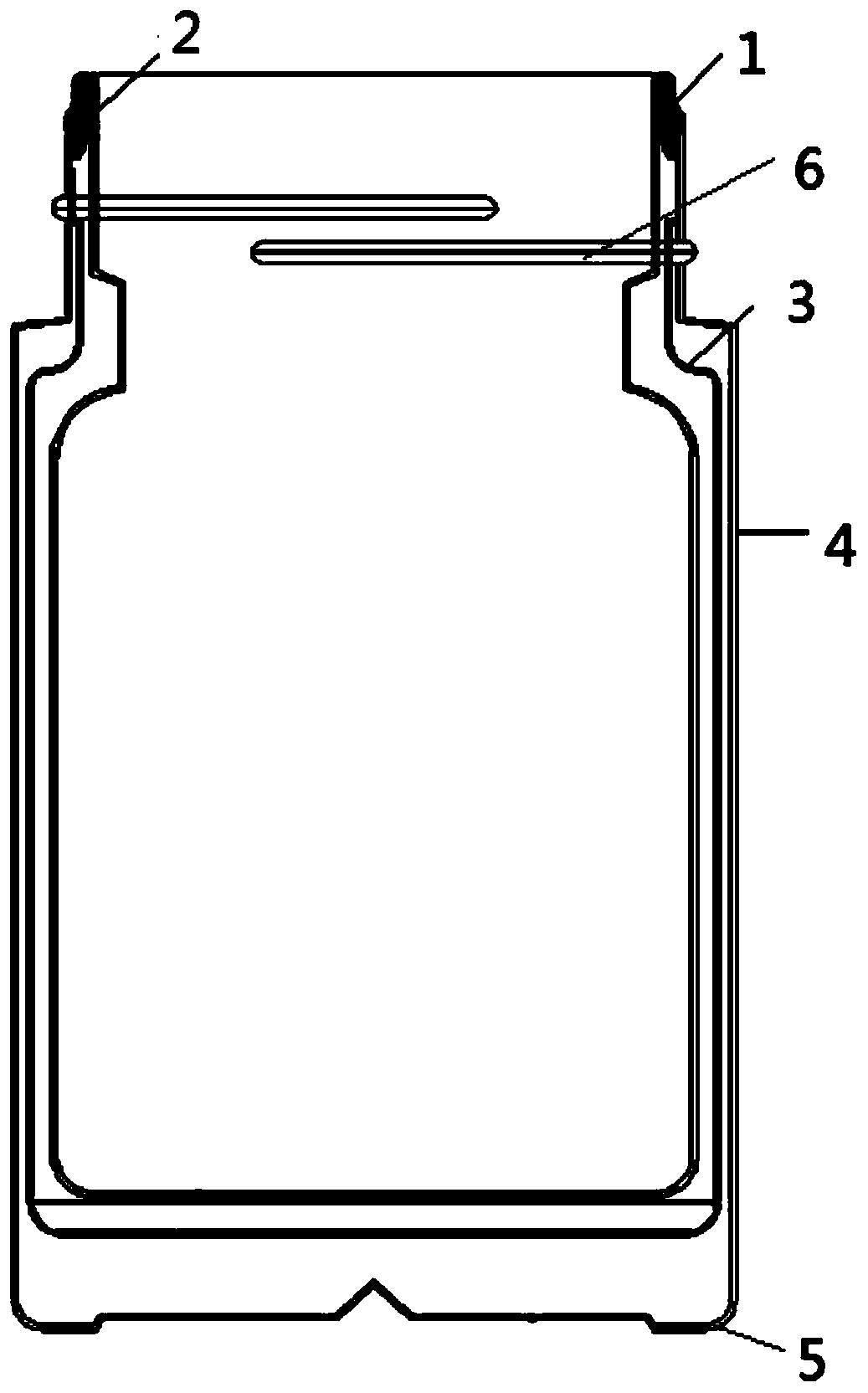 Three-layer vacuum titanium cup and preparation technology thereof