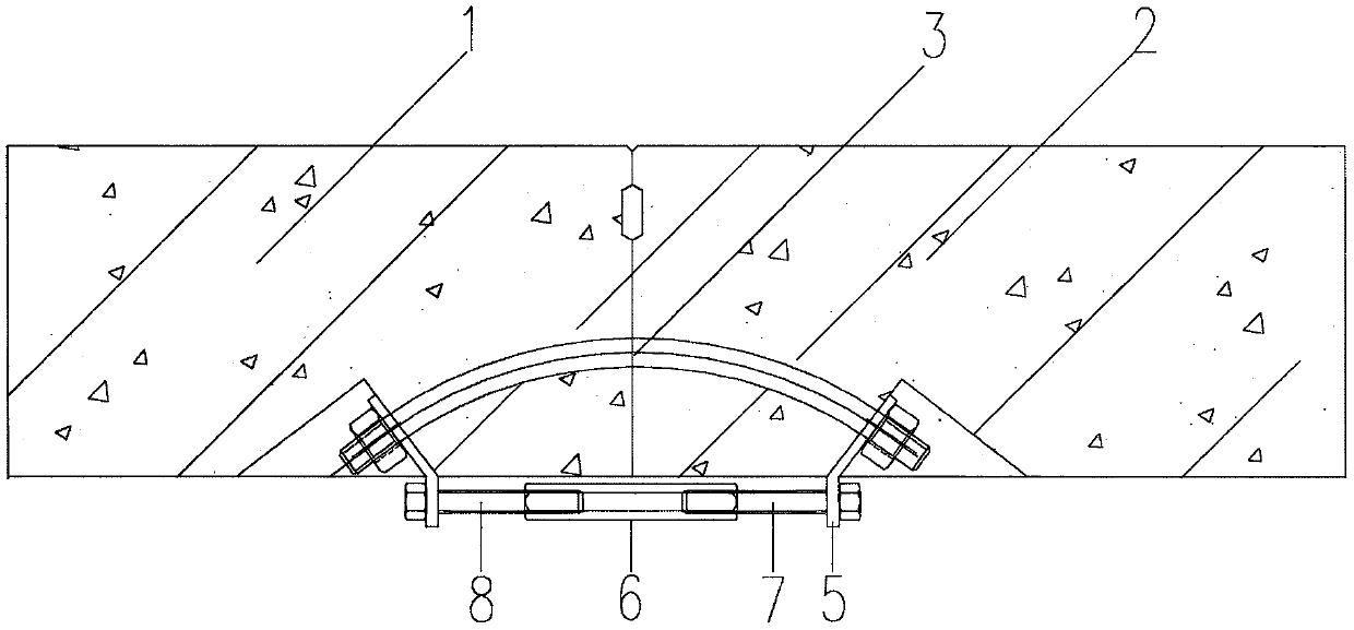 Improved method for connection tensioning and dismantling of adjacent tunnel pipe segments