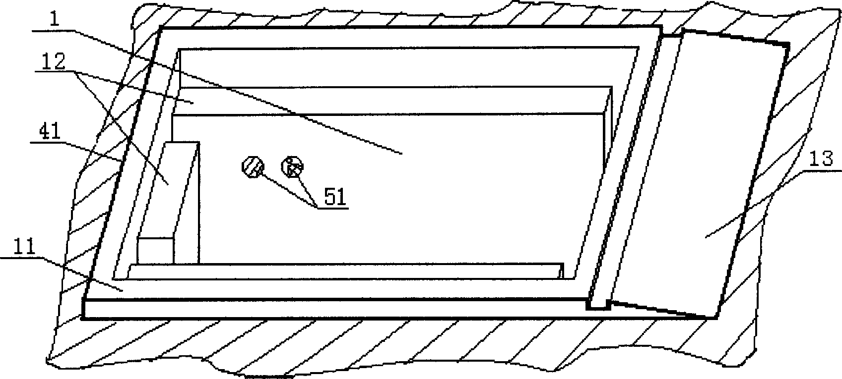 Lifting/lowering type underground bin