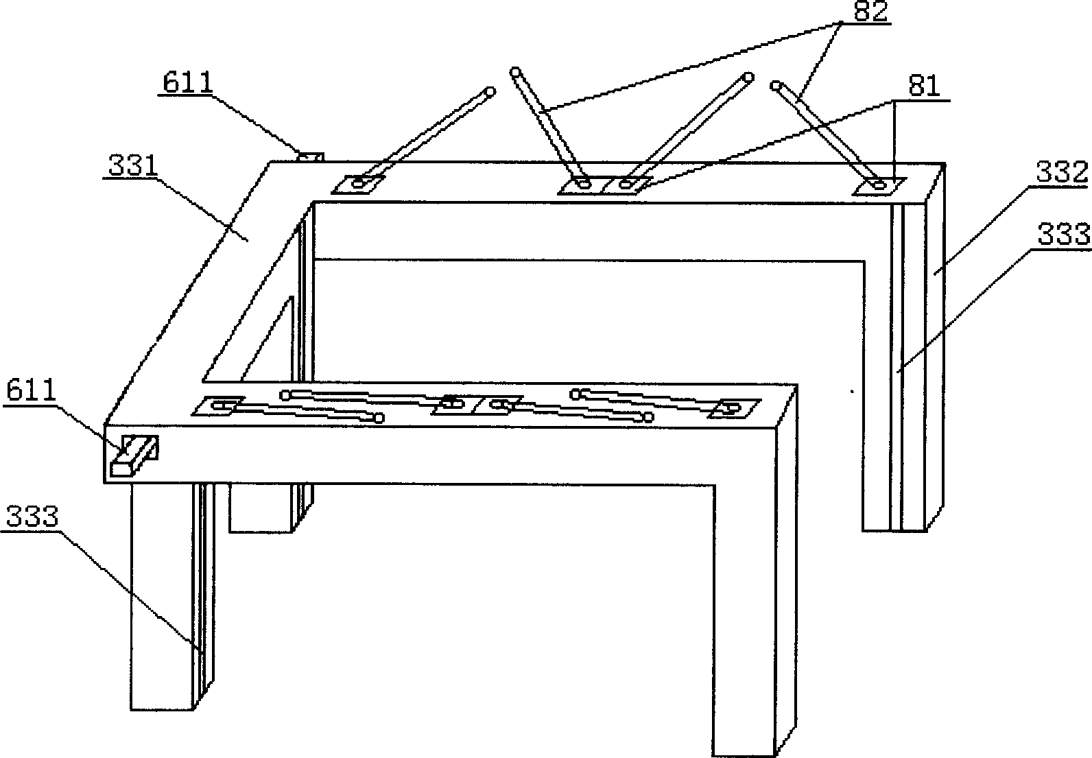 Lifting/lowering type underground bin