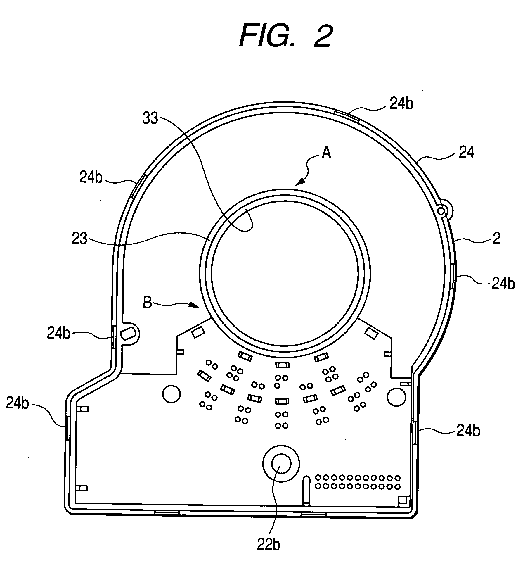 Absolute angle detecting device