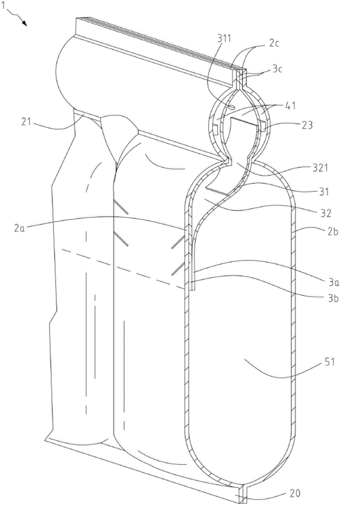 Air sealing body with air inlets capable of being opened quickly