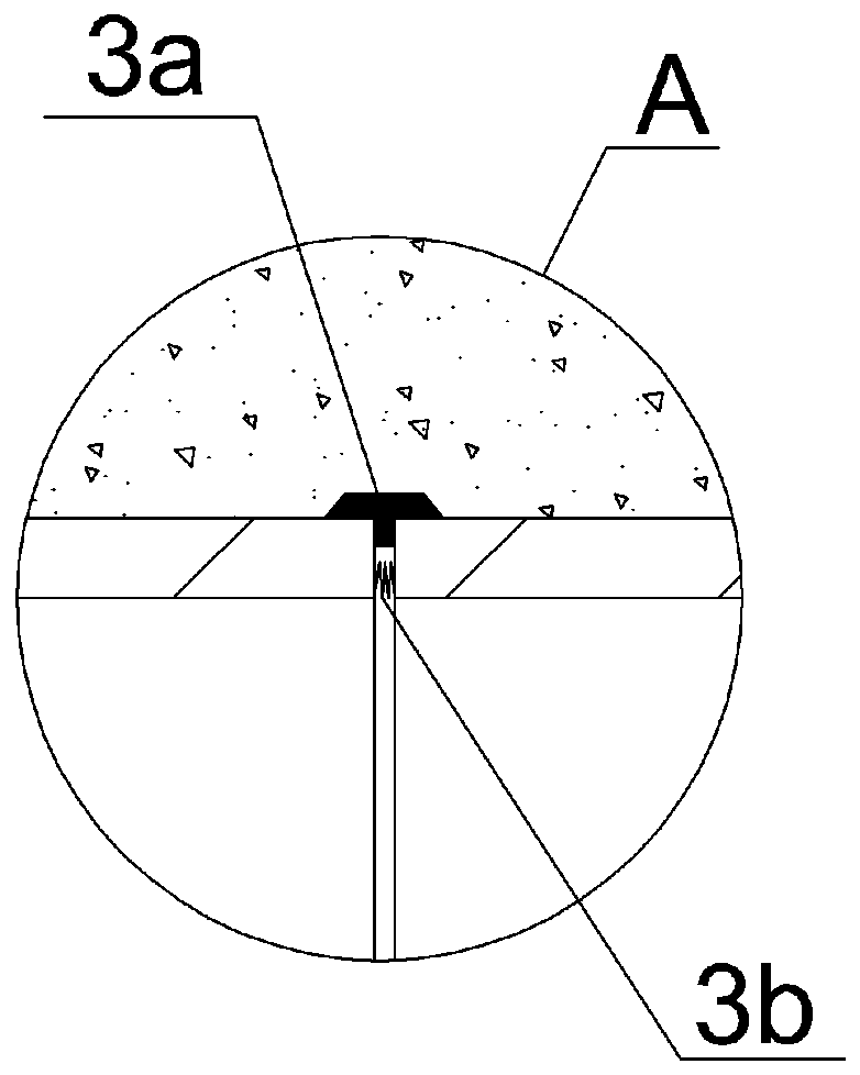 Construction method of open-cut subway tunnel across fault