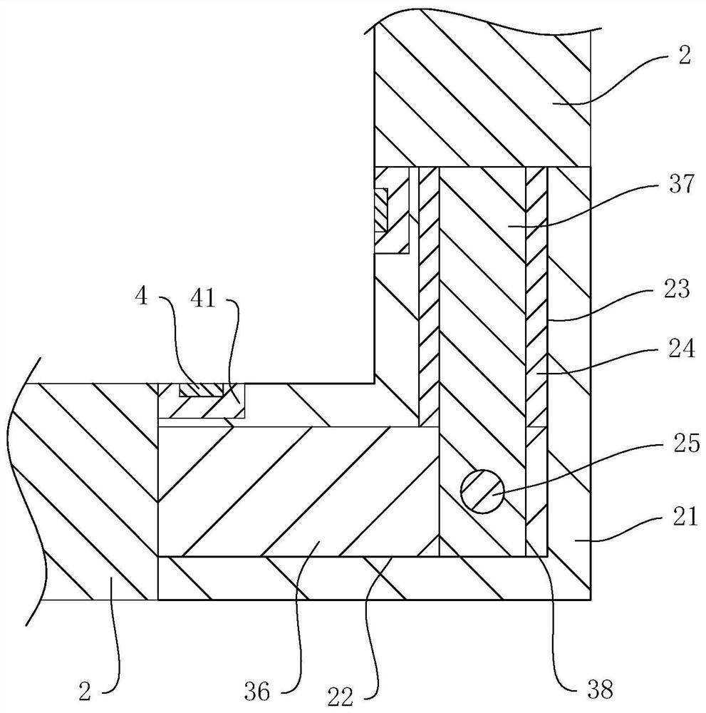 Energy-saving door and window auxiliary frame and door and window installation method