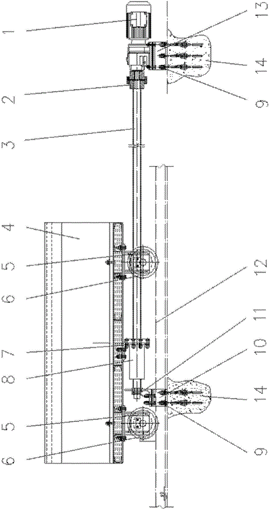 Trolley traction device