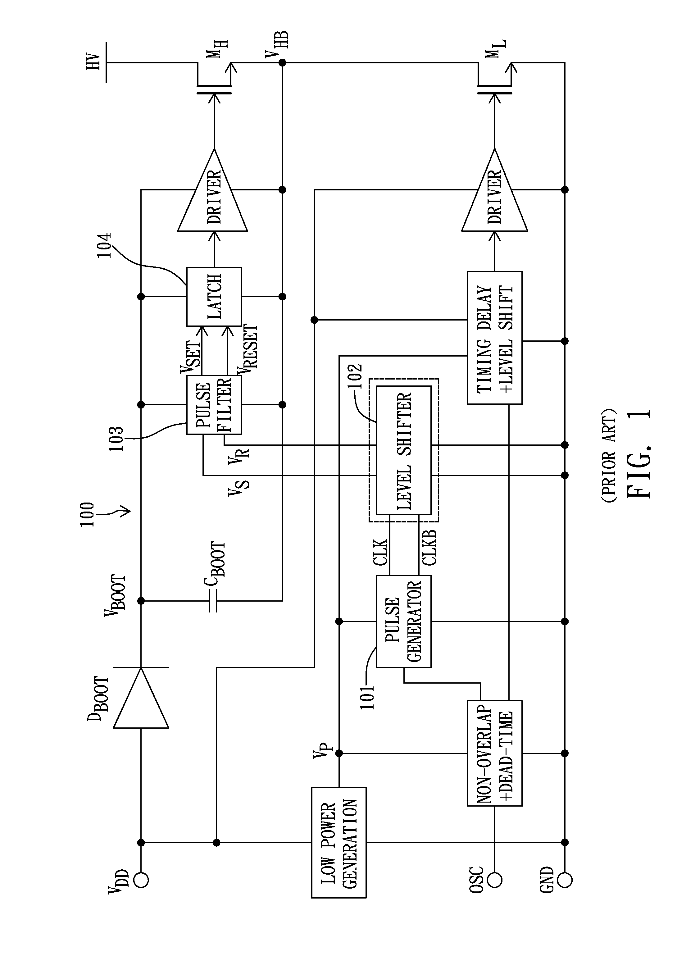 Pulse filter and bridge driver using the same