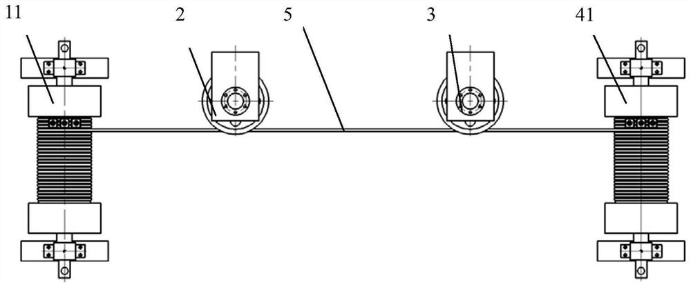 Design and calculation method of trolley safety protection system for collision test