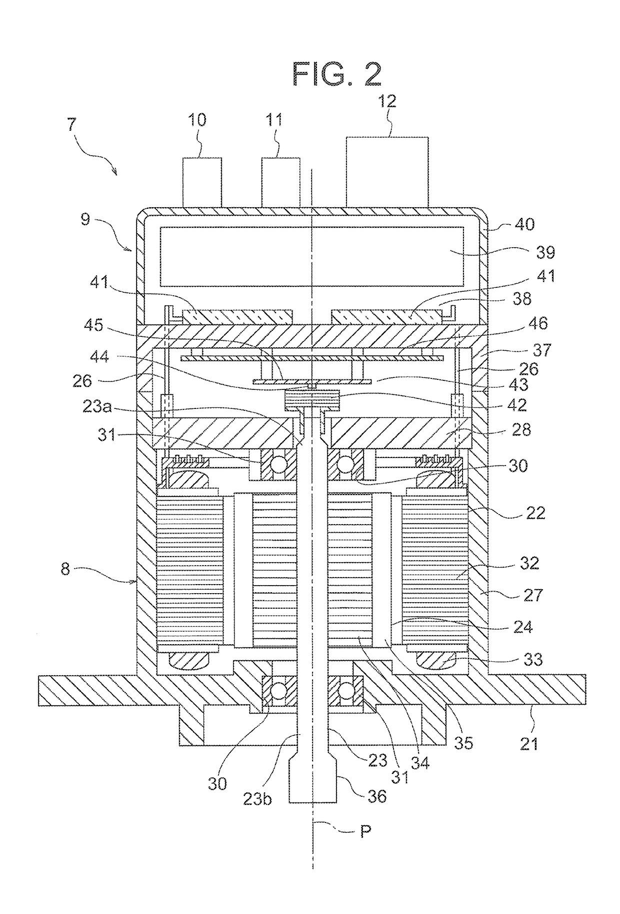 Electric driving apparatus