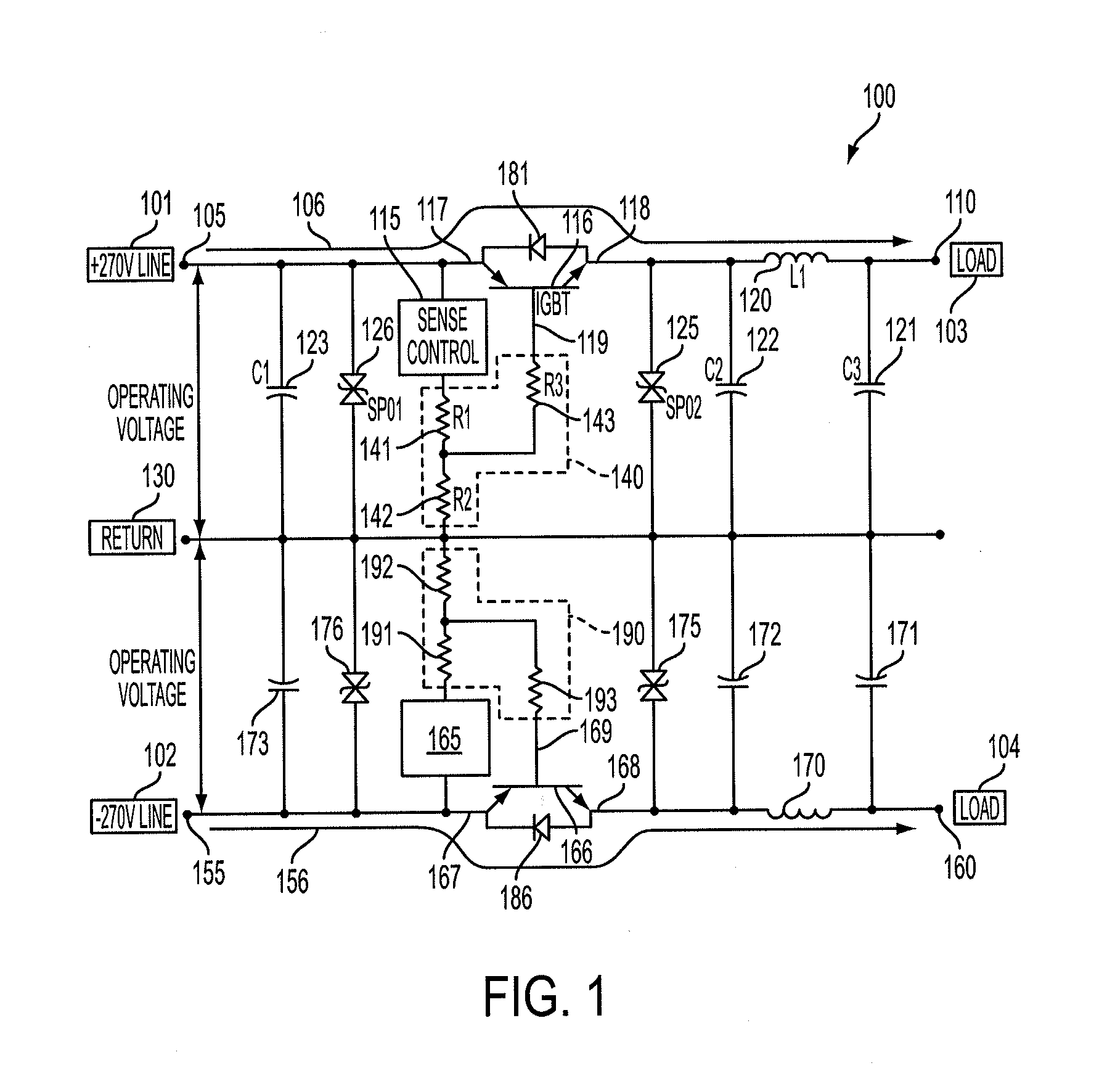 Transient control technology circuit