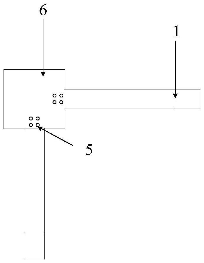 U-shaped belt corrugated vertical-slit steel plate damper suitable for side column