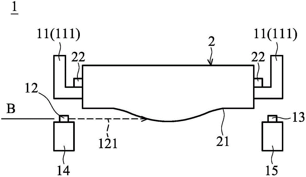 Surface sinkage measuring method and measuring device thereof